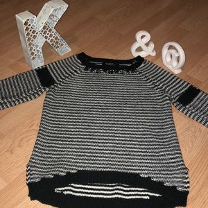 4 for $20 Black & White Sweater